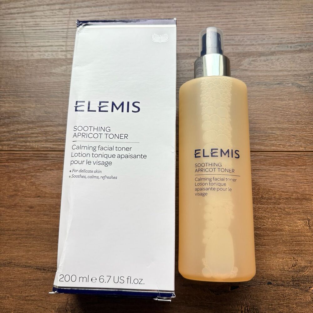 Elemis Advanced Skincare Soothing Apricot Toner - 6.7 Oz Full Size New In Box